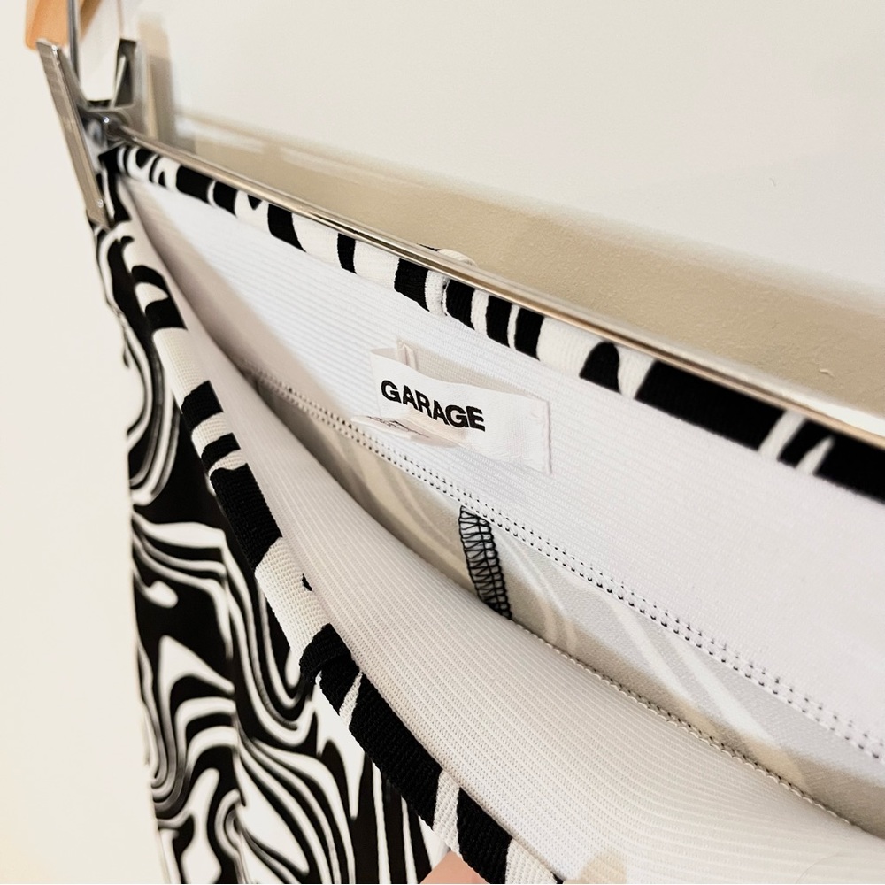 garage pants, black and white wave effect XS - Picture 6 of 7